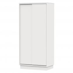 Placard Dielfe 2 Puertas 2 Cajones Blanco PE100-B