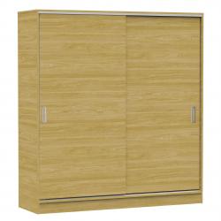 Ropero Dielfe 2 Puertas 2 Cajones Roble RO180-R