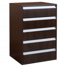Cajonera Dielfe 5 Cajones Wengue CA5CAL-W