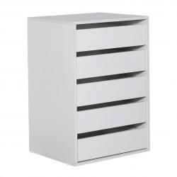 Cajonera Dielfe 5 Cajones Blanco CA5C-B