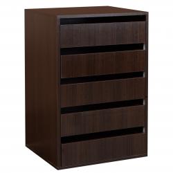Cajonera Dielfe 5 Cajones Wengue CA5C-W