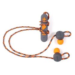 Auriculares Boompods Retrobuds BT con Micrófono Naranja