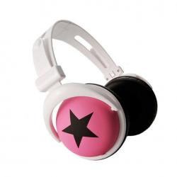 Auriculares PRO21 Estrella Rosa