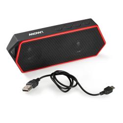 Parlante Portátil Bluetooth Mow Pocket 6W Rojo