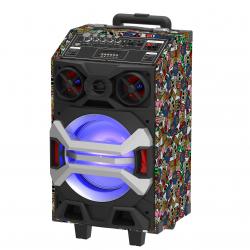Parlante Portátil Bluetooth Kazz Buddy 80W Negro