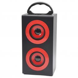 Parlante Portátil Bluetooth Kazz Top 10W Rojo
