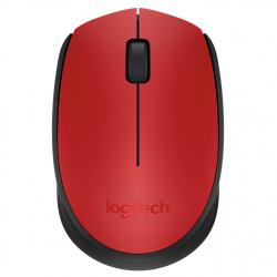 Mouse Inalámbrico Logitech M170 Rojo