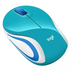 Mouse Inalámbrico M187 Celeste