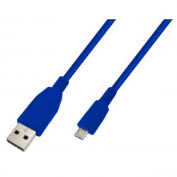 Cable Panacom Azul M-USB 9884