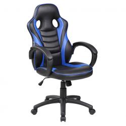 Silln Gamer Rock 9337H Negro y Azul