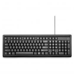 Teclado HP USB 100 negro