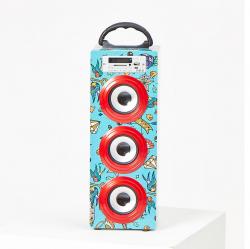 Parlante Portátil Bluetooth Kazz DS-05-03 12W Turquesa