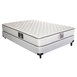 Combo Colchón King Koil Kendra 2 Plazas 140x190x23 cm Resortes + Sommier King Koil Sensations 2 Plazas
