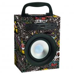Parlante Portátil Bluetooth Stromberg Bogo 7W Graffiti