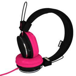 Auriculares Mow Spring Negro y Rosa