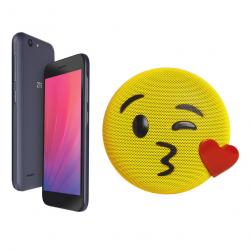Combo Celular ZTE Blade A321 - Libre + Parlante Jam Bluetooth Emoji Beso