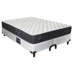 Combo Colchón King Koil Kendra 2 1/2 Plazas 160x200x23 cm Resortes + Sommier King Koil Sensations 2 1/2 Plazas