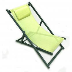 Silla Reposera Plegable Verde