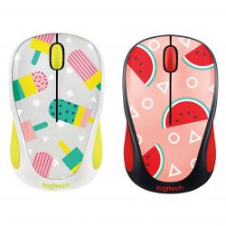 Combo Mouse Inalámbrico Logitech M317 Helados + Mouse Inalámbrico Logitech M317 Sandías