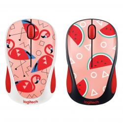 Combo Mouse Inalámbrico Logitech M317 Flamencos + Mouse Inalámbrico Logitech M317 Sandías