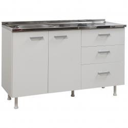 Bajomesada Dielfe 1,4 Mts Blanca SLB140-B