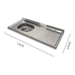 Mesada Dielfe de acero inoxidable MESX100