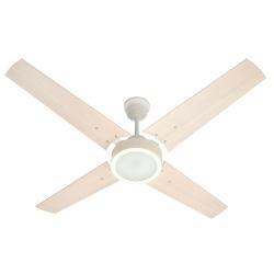 Ventilador de Techo Protalia  Madera Blanco con Luces