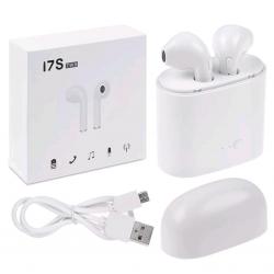 Auriculares I7s BT Blancos Inalámbricos