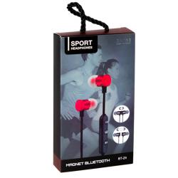 Auriculares Zuena Sport Magnet BT Rojo
