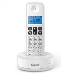 Teléfono Inalámbrico Philips Blanco D1311W/77
