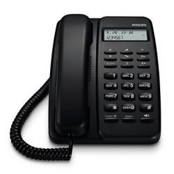 Teléfono Fijo Philips Negro CRD150B/77
