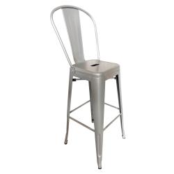 Banqueta Tolix Plata