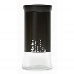 Frasco de Vidrio Nouvelle Cuisine 1,3 Lts Vidrio Negro