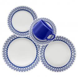 Juego de Platos Oxford 30 Piezas Cerámica