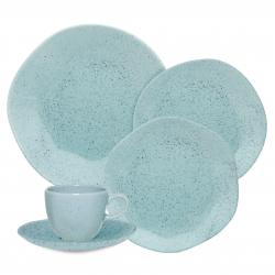 Juego de Platos Baúl Oxford 30 Piezas Ryo Blue Bay