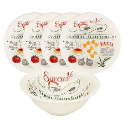 Set para Pasta Oxford 5 Piezas Cerámica