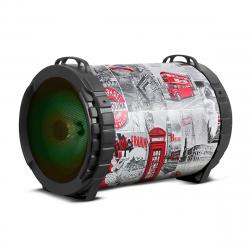 Parlante Portátil Bluetooth Soul Bazooka PLT-XL200 15W Gris