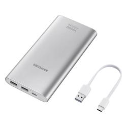 Cargador Portátil Samsung Plateado P1100