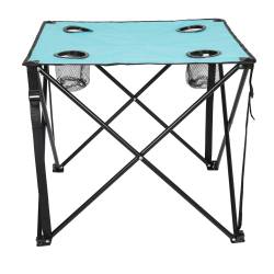 Mesa de Camping Plegable en Aluminio