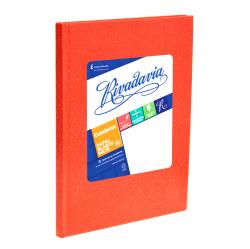 Cuaderno Rivadavia Rayado 50 Hojas Rojo 90 gr