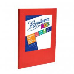 Cuaderno Rivadavia Rayado 50 Hojas 90 gr Rojo ABC 
