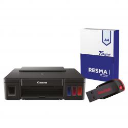 Combo Impresora Canon + Pen Drive Sandisk 16GB + Resma A4