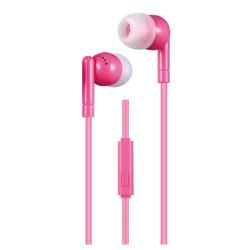 Auriculares Panacom con Cable y Micrófono Rosa