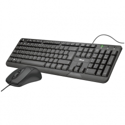 Teclado + Mouse + Mochila Trust Ziva 270342