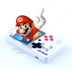 Consola Level Up Retro Boy Blanca