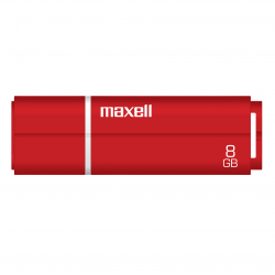 Pendrive Maxell 8 GB Ecodata Rojo