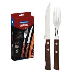 Juego para Asado Tramontina Tradicional Marrn 12 Piezas