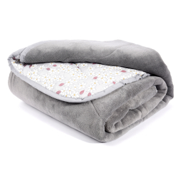 Acolchado 1P New Confort Margarita Blanco