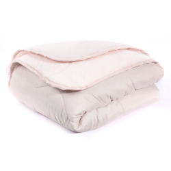 Acolchado 1P New Confort Sherpa Rosa