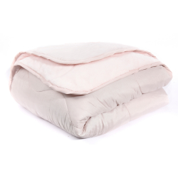 Acolchado 2 1/2P New Confort Sherpa Rosa